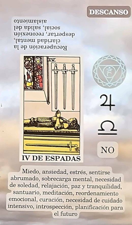 Cuatro de Espadas