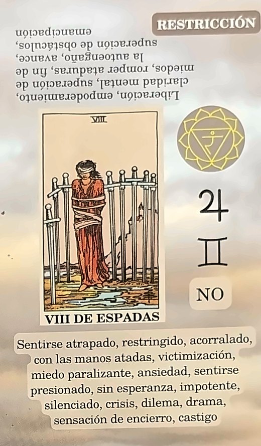 Ocho de Espadas
