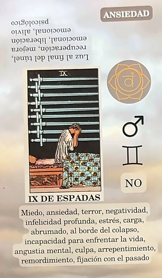Nueve de Espadas